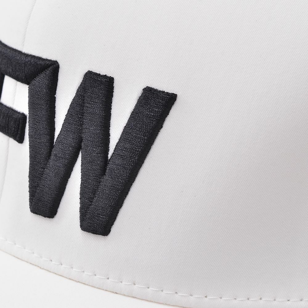 TFW49ティーエフダブリューフォーティーナインベースボールキャップメンズテクニカル帽子6パネル刺繍ロゴベルクロアジャスター調節ポリエステルホワイト白ゴルフ国内正規品でらでら公式ブランド