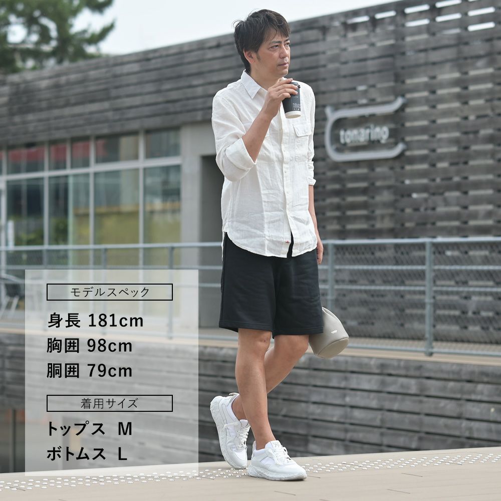 リプレイREPLAYイージーショーツメンズM9032ハーフパンツブラック黒コットンスウェットレギュラーシルエット国内正規品でらでら公式ブランド