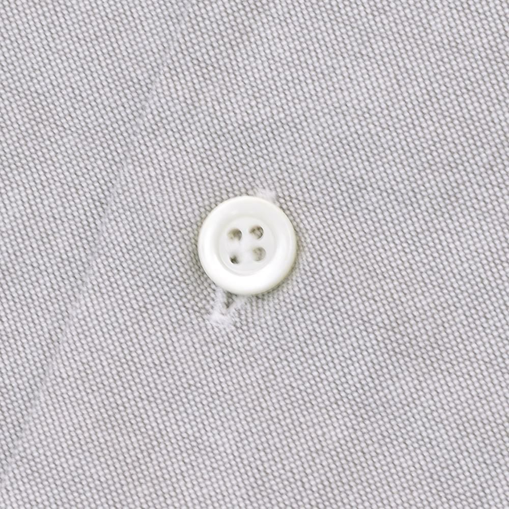 ジャンネットGIANNETTO長袖カジュアルシャツメンズロイヤルオックスフォード生地ヴィンチフィットVINCIFITグレーホリゾンタル襟コットン100％イタリア製国内正規品でらでら公式ブランド