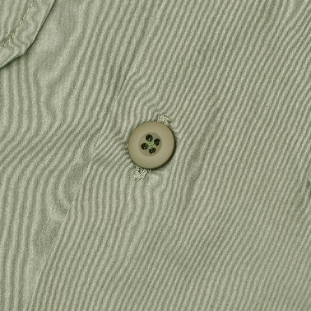 リプレイREPLAYサファリシャツメンズM4116半袖シャツオリーブグレーコットンポリオープンカラーシャツボックスシルエット国内正規品でらでら公式ブランド