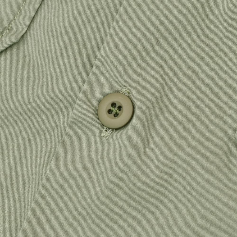 リプレイREPLAYサファリシャツメンズM4116半袖シャツオリーブグレーコットンポリオープンカラーシャツボックスシルエット国内正規品でらでら公式ブランド