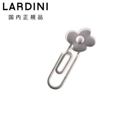 ラルディーニLARDINIブート二エールメンズラペルピン花形クリップタイプフラワーモチーフメタルシルバーメッキステンレスブランド専用BOXギフトプレゼント国内正規品でらでら公式ブランド