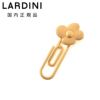 ラルディーニLARDINIブート二エールメンズラペルピン花形クリップタイプフラワーモチーフメタルゴールドメッキステンレスブランド専用BOXギフトプレゼント国内正規品でらでら公式ブランド