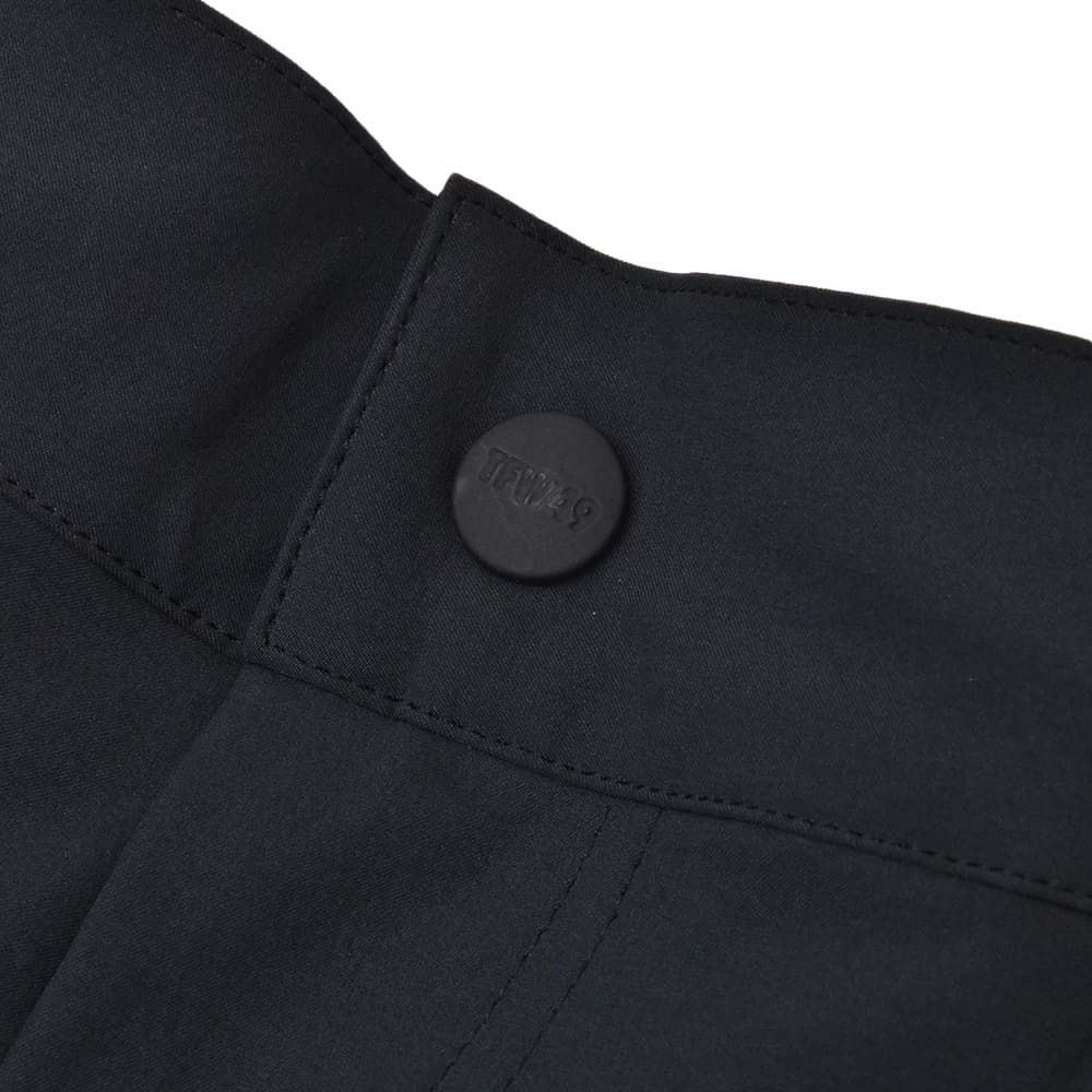 TFW49ティーエフダブリューフォーティーナインカーゴショーツメンズ半袖切り替えデザインブラック×カーキポリエステル吸水速乾接触冷感UVカット国内正規品でらでら公式ブランド