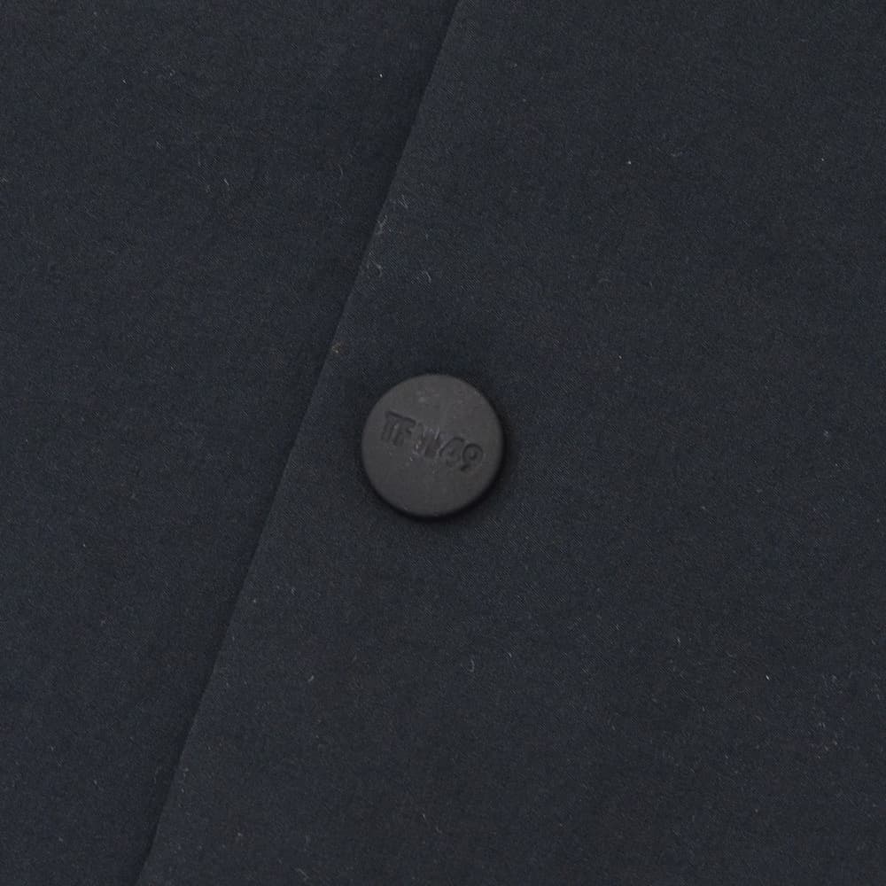 TFW49ティーエフダブリューフォーティーナインコーチシャツメンズ半袖切り替えデザインブラック×カーキポリエステル吸水速乾接触冷感UVカット国内正規品でらでら公式ブランド