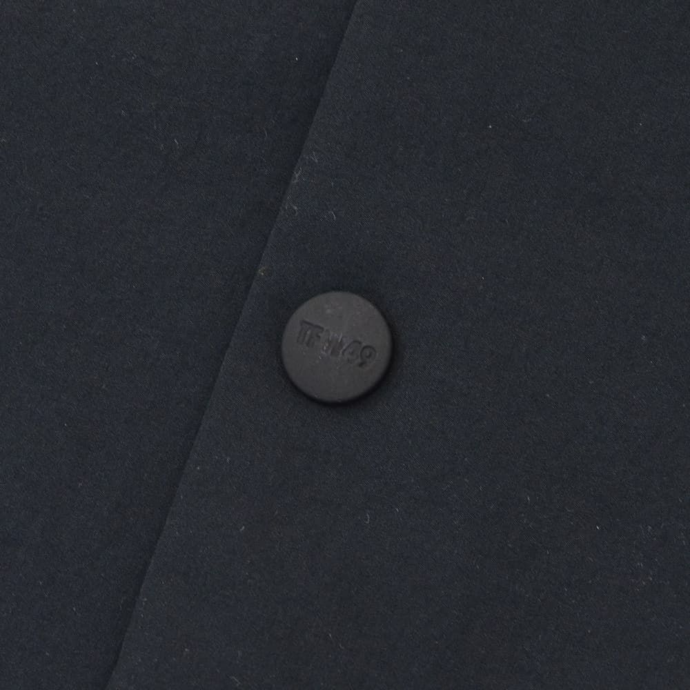 TFW49ティーエフダブリューフォーティーナインコーチシャツメンズ半袖切り替えデザインブラック×カーキポリエステル吸水速乾接触冷感UVカット国内正規品でらでら公式ブランド