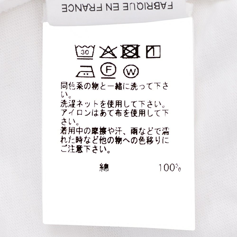 エラシオELACIOモックネック半袖Tシャツメンズショートスリーブカットソーコットンスムースジャージーホワイト白無地デザインレギュラーシルエット国内正規品でらでら公式ブランド