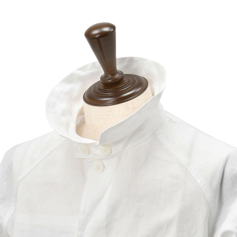 【ポイント8倍7/119:59まで】ルトラヴァイユールガリスLETRAVAILLEURGALLICEワークジャケットメンズサマーブルゾンアイリッシュリネンホワイト白ラグランスリーブ裾アジャスターリラックスフィット国内正規品でらでら公式ブランド