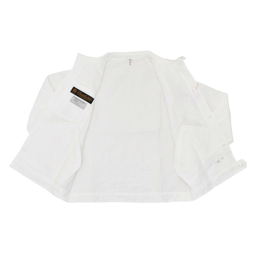 【ポイント8倍7/119:59まで】ルトラヴァイユールガリスLETRAVAILLEURGALLICEワークジャケットメンズサマーブルゾンアイリッシュリネンホワイト白ラグランスリーブ裾アジャスターリラックスフィット国内正規品でらでら公式ブランド