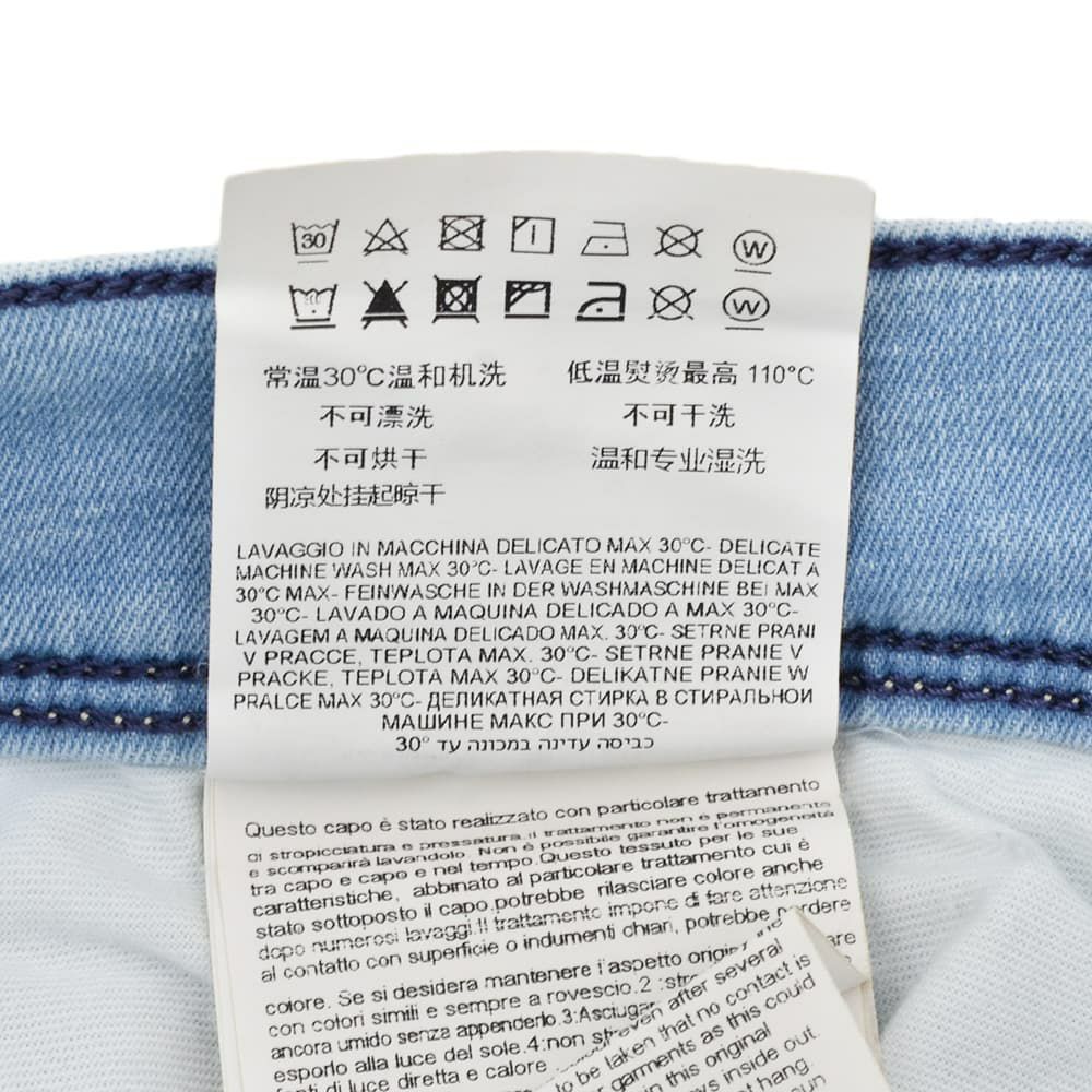 リプレイREPLAYデニムパンツメンズANBASSアンバスHYPERFLEXRE-USEDハイパーフレックスリユーズドライトブルーウォッシュスリムフィットレザーパッチ国内正規品でらでら公式ブランド