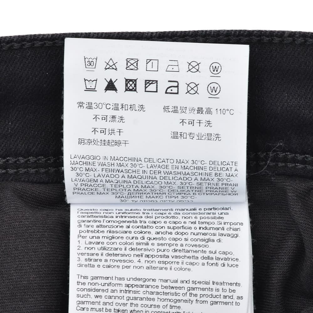 リプレイREPLAYデニムパンツメンズANBASSアンバスHYPERFLEXハイパーフレックスブラックウォッシュスリムフィットレザーパッチ国内正規品でらでら公式ブランド