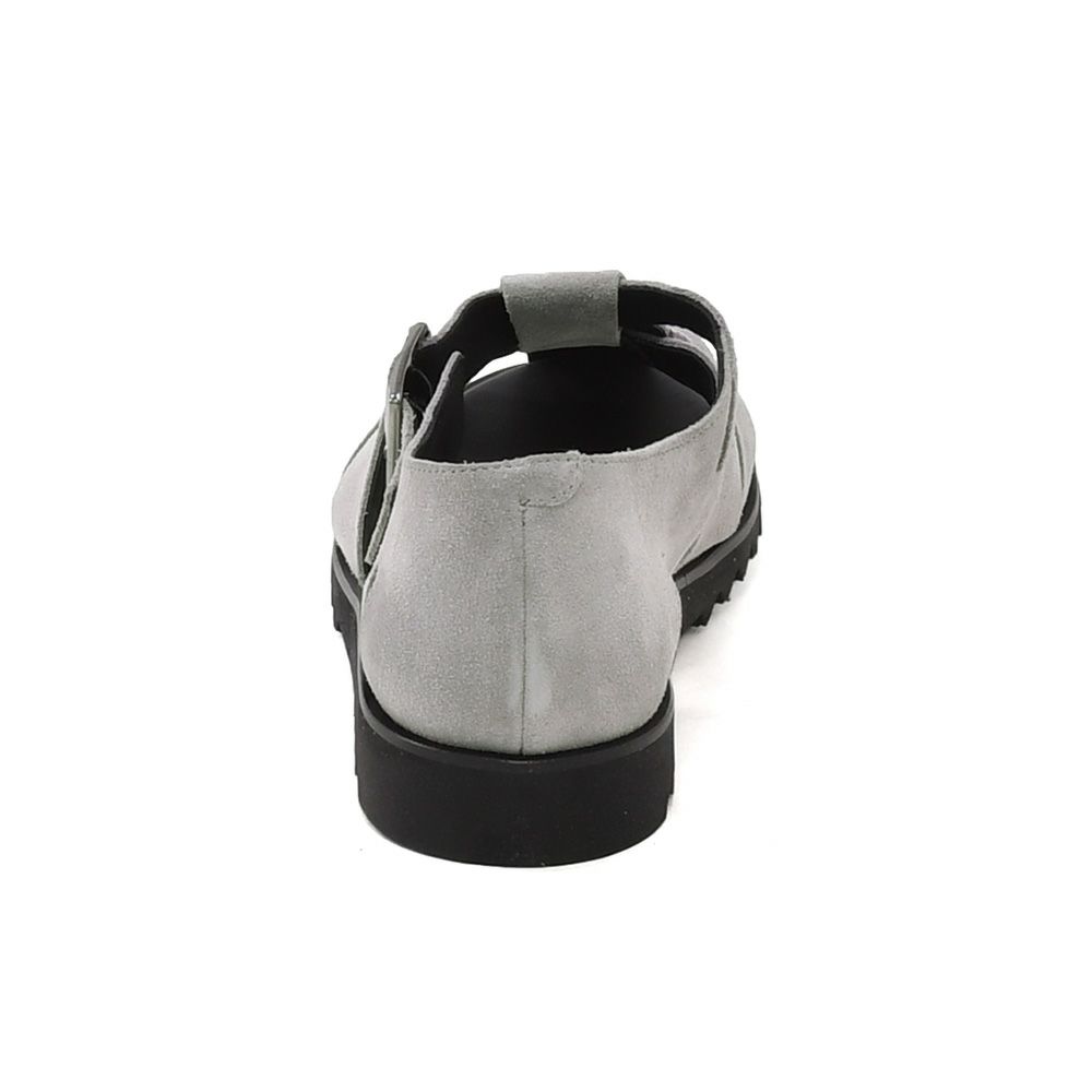 パラブーツPARABOOTグルカサンダルメンズPACIFICパシフィックライトグレーベロアスエードSPORTソールグラディエーター編み込みストラップ調節国内正規品でらでら公式ブランド