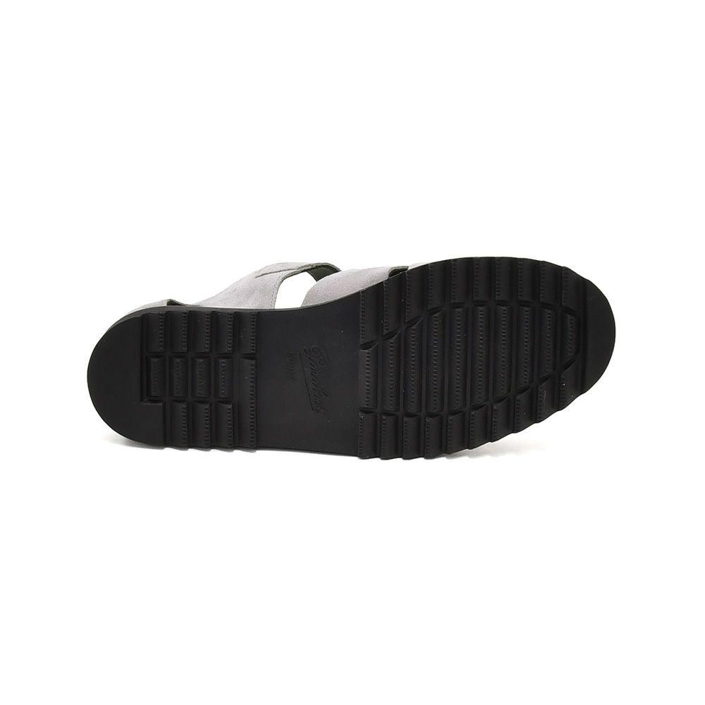 パラブーツPARABOOTグルカサンダルメンズPACIFICパシフィックライトグレーベロアスエードSPORTソールグラディエーター編み込みストラップ調節国内正規品でらでら公式ブランド