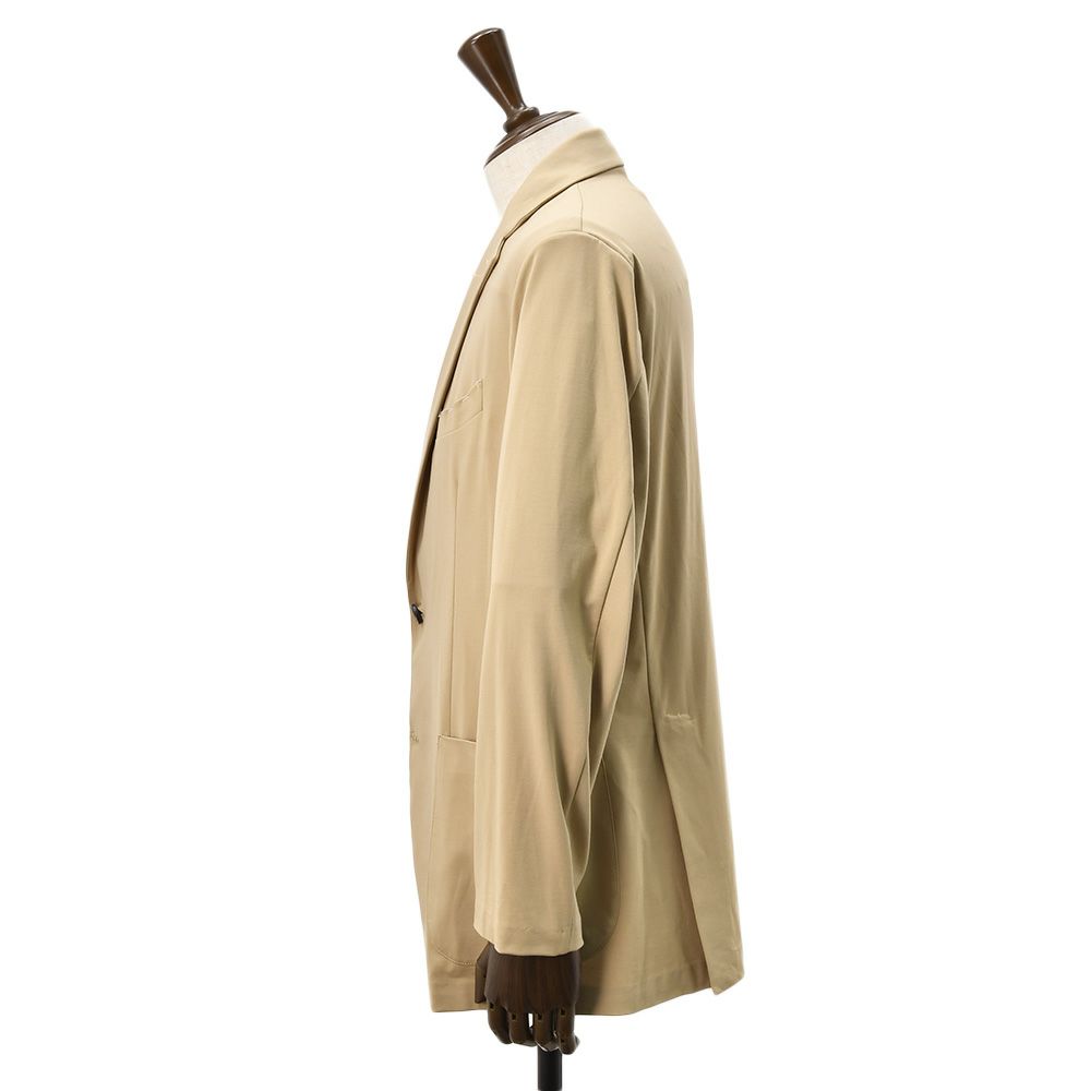 【preSALE!20%off】フィンジャックFinjackカジュアルジャケットメンズシングル2BフロントSGSNモデルベージュ筒袖レーヨンジャージー生地サマージャケットストレッチ国内正規品でらでら公式ブランド