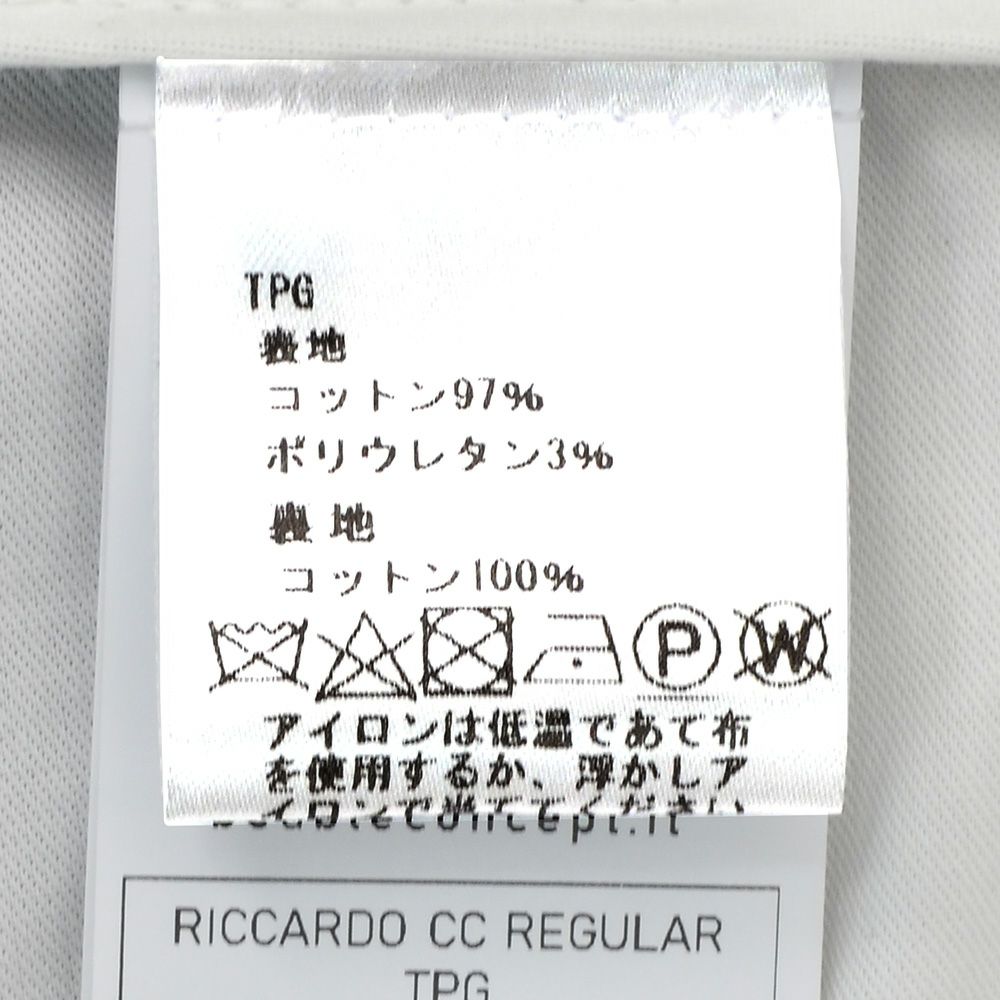 【preSALE!20%off】ビーエイブルBEABLEテーパードスラックスメンズ1プリーツパンツRICCARDOコットンストレッチオリーブバックシャーリング仕様ドローコードストレッチ国内正規品でらでら公式ブランド