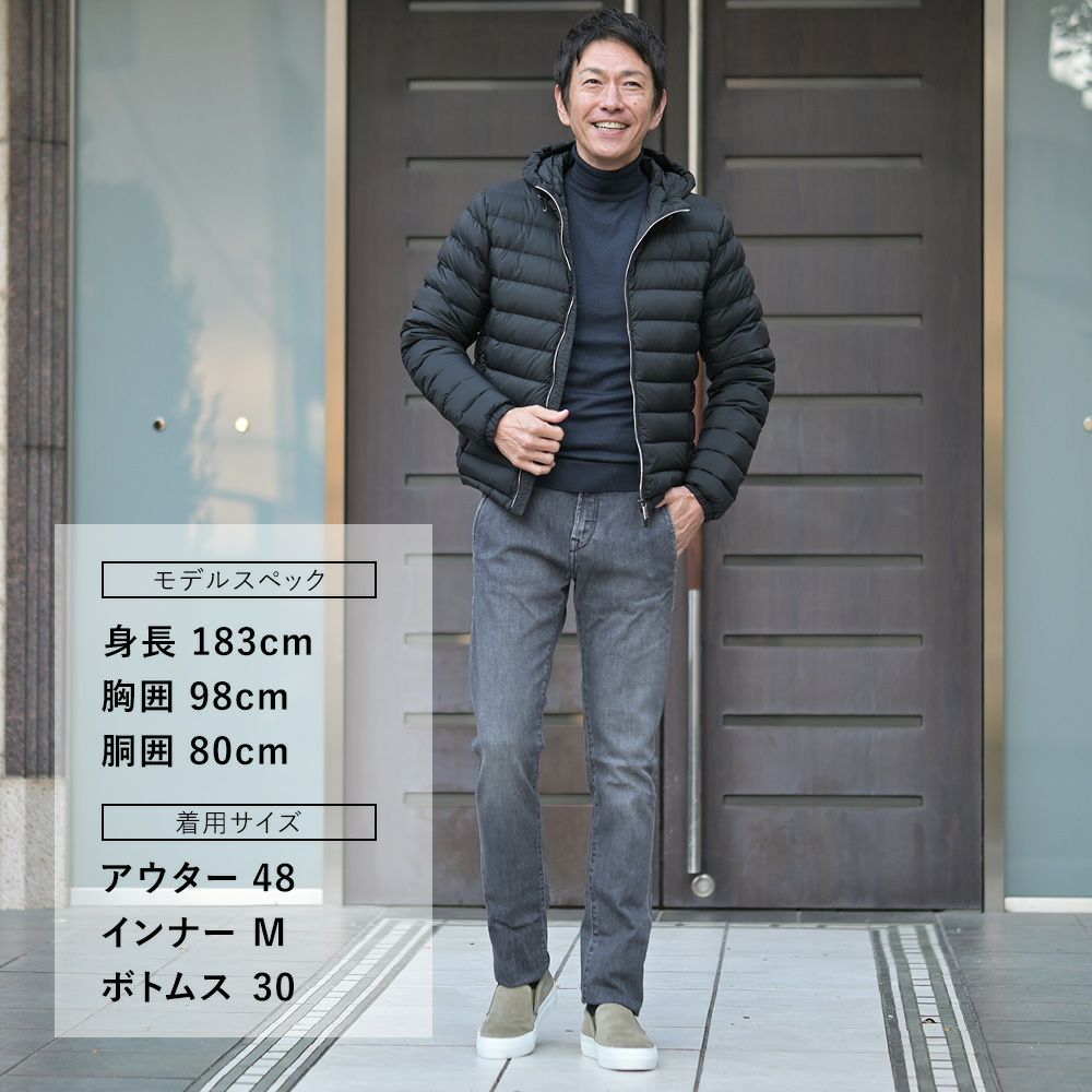 【preSALE!20%off】インコテックスブルーディヴィジョンINCOTEXBLUEDIVISIONデニムスラックスメンズストレッチジーンズブラックウォッシュスリムテーパードレザーバックパッチ国内正規品でらでら公式ブランド