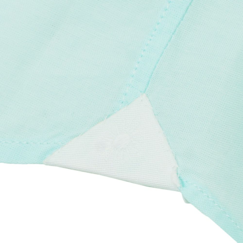 ジャンネットGIANNETTO長袖カジュアルシャツメンズブロード生地ヴィンチフィットVINCIFITミントブルーホリゾンタル襟コットン100％イタリア製国内正規品でらでら公式ブランド