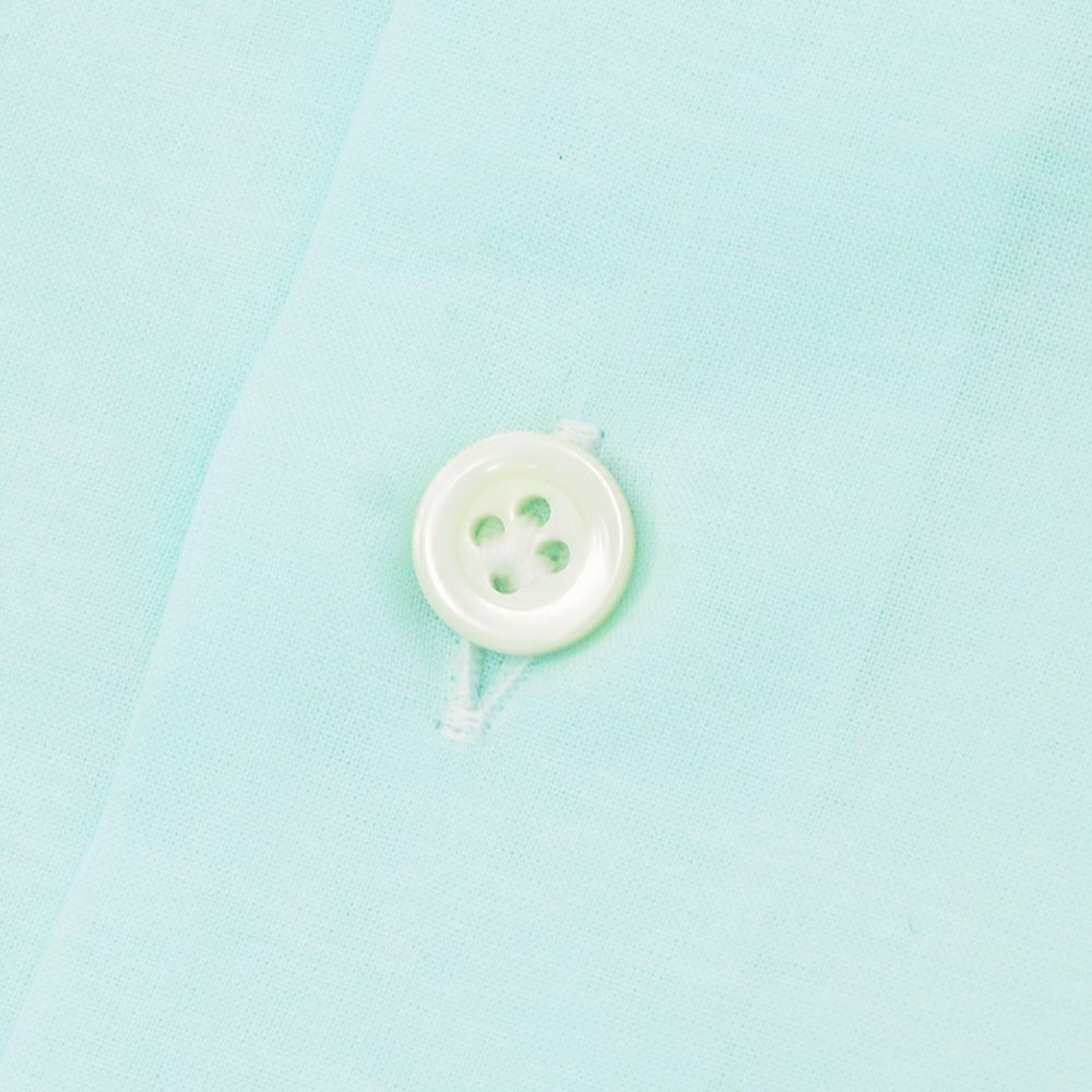 ジャンネットGIANNETTO長袖カジュアルシャツメンズブロード生地ヴィンチフィットVINCIFITミントブルーホリゾンタル襟コットン100％イタリア製国内正規品でらでら公式ブランド