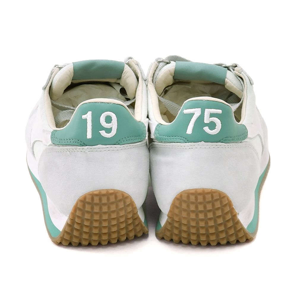 ディアドラヘリテージDIADORAHERITAGEスニーカーメンズローカットシューズエキップEQUIPECANVASSWEVOキャンバス×スエードスカイブルー×グリーンラバーソール国内正規品でらでら公式ブランド