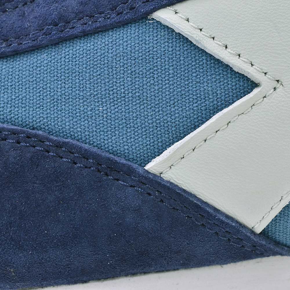 ディアドラヘリテージDIADORAHERITAGEスニーカーメンズローカットシューズエキップEQUIPECANVASSWEVOキャンバス×スエードブルー×ネイビーラバーソール国内正規品でらでら公式ブランド