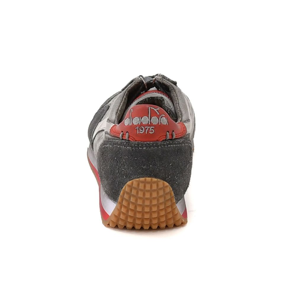 ディアドラヘリテージDIADORAHERITAGEレザースニーカーメンズローカットシューズエキップダーティーEQUIPEDIRTYSWEVOキャンバス×スエードグレー国内正規品でらでら公式ブランド