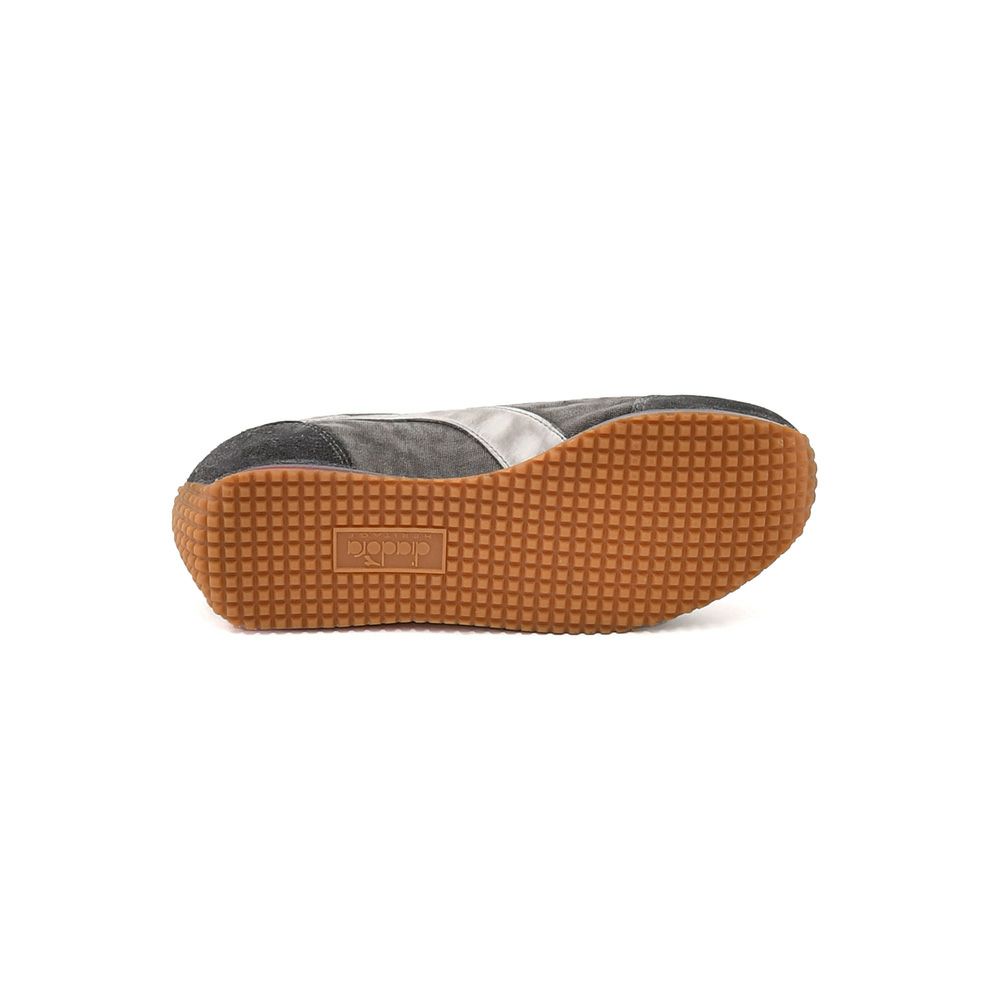 ディアドラヘリテージDIADORAHERITAGEレザースニーカーメンズローカットシューズエキップダーティーEQUIPEDIRTYSWEVOキャンバス×スエードグレー国内正規品でらでら公式ブランド