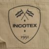 インコテックススラックスINCOTEXSLACKSボタニカル柄ショーツメンズハーフパンツ15S206コットンストレッチヘリンボーン生地ベージュレギュラーフィット国内正規品でらでら公式ブランド