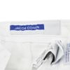 【preSALE!20%off】ヤコブコーエンJACOBCOHENイージースラックスメンズドレスパンツボビーツーBOBBYコットンポリホワイト白スキニーフィット１プリーツ国内正規品でらでら公式ブランド