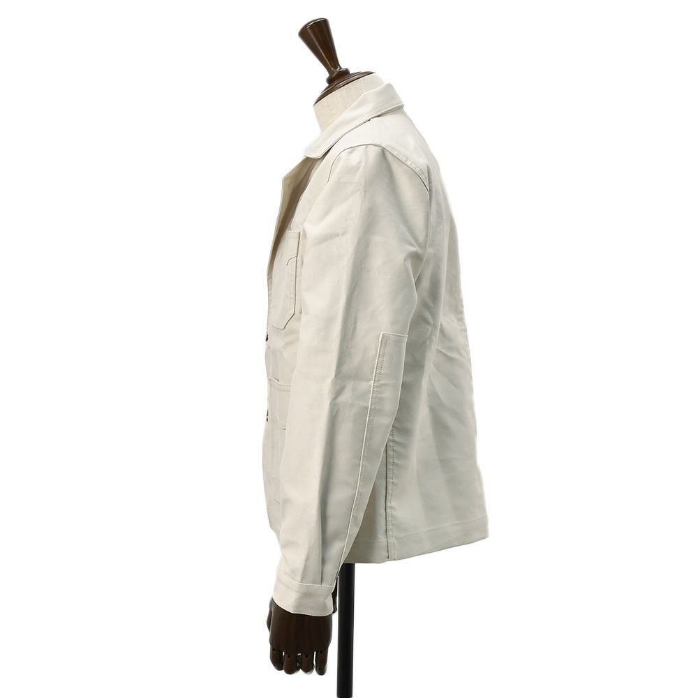 ルトラヴァイユールガリスLETRAVAILLEURGALLICEカバーオールジャケットメンズBLEUDETRAVAILコレクションモールスキンベージュレギュラーフィット国内正規品でらでら公式ブランド