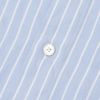 フィナモレFinamore長袖カジュアルシャツメンズSIMONEシモーネコットン生地サックスブルーストライプブランドロゴ入り貝釦製品洗いカッタウェイ襟国内正規品でらでら公式ブランド