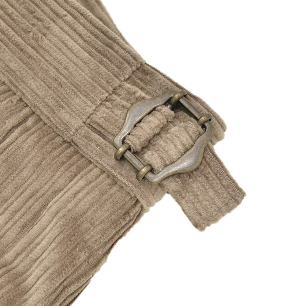 ベルウィッチBERWICHチノスラックスメンズコーデュロイパンツスコッチSCOTCHコットングレージュワイドシルエットサイドアジャスター調節国内正規品でらでら公式ブランド