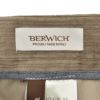 ベルウィッチBERWICHチノスラックスメンズコーデュロイパンツスコッチSCOTCHコットングレージュワイドシルエットサイドアジャスター調節国内正規品でらでら公式ブランド