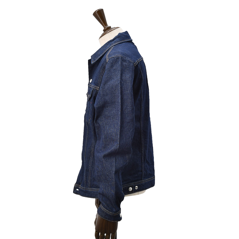 リプレイREPLAYデニムジャケットメンズGジャンブルゾンコットンポリウレタンサスティナブルインディゴ紺国内正規品でらでら公式ブランド