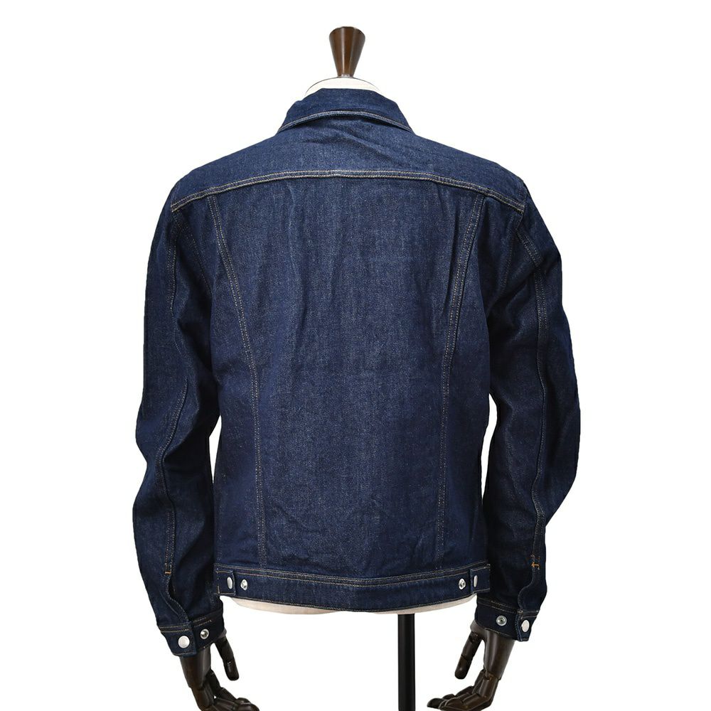 リプレイREPLAYデニムジャケットメンズGジャンブルゾンコットンポリウレタンサスティナブルインディゴ紺国内正規品でらでら公式ブランド