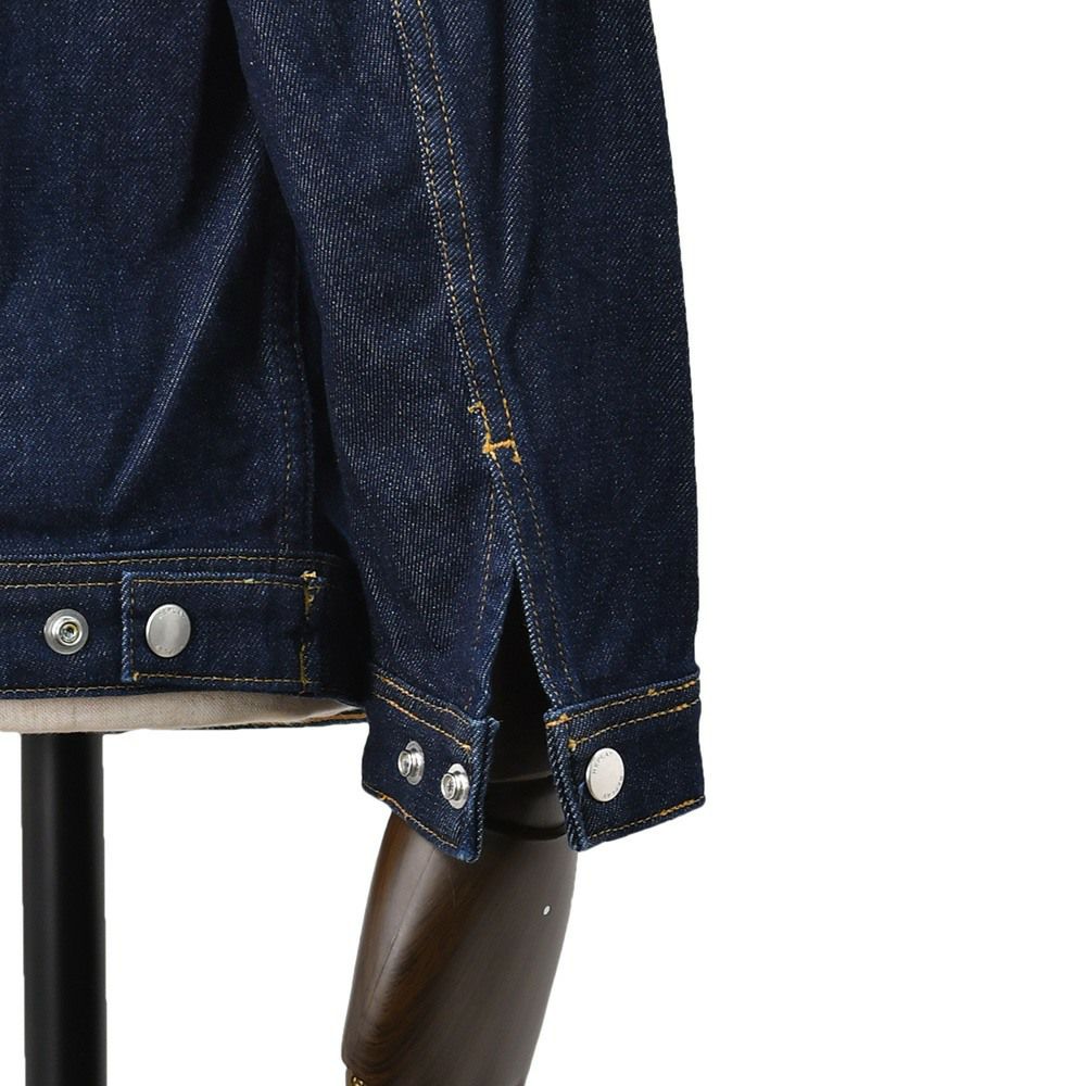 リプレイREPLAYデニムジャケットメンズGジャンブルゾンコットンポリウレタンサスティナブルインディゴ紺国内正規品でらでら公式ブランド