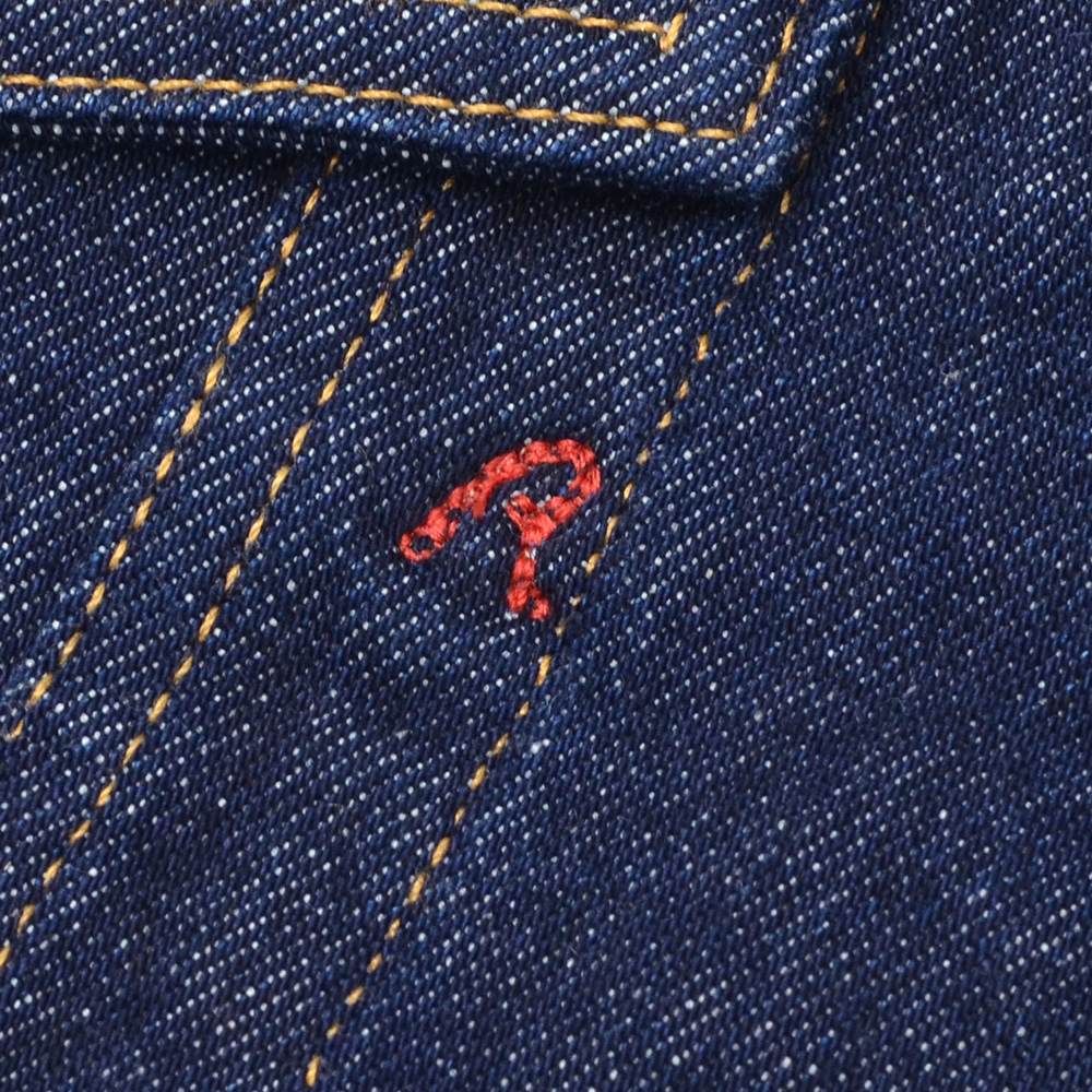 リプレイREPLAYデニムジャケットメンズGジャンブルゾンコットンポリウレタンサスティナブルインディゴ紺国内正規品でらでら公式ブランド