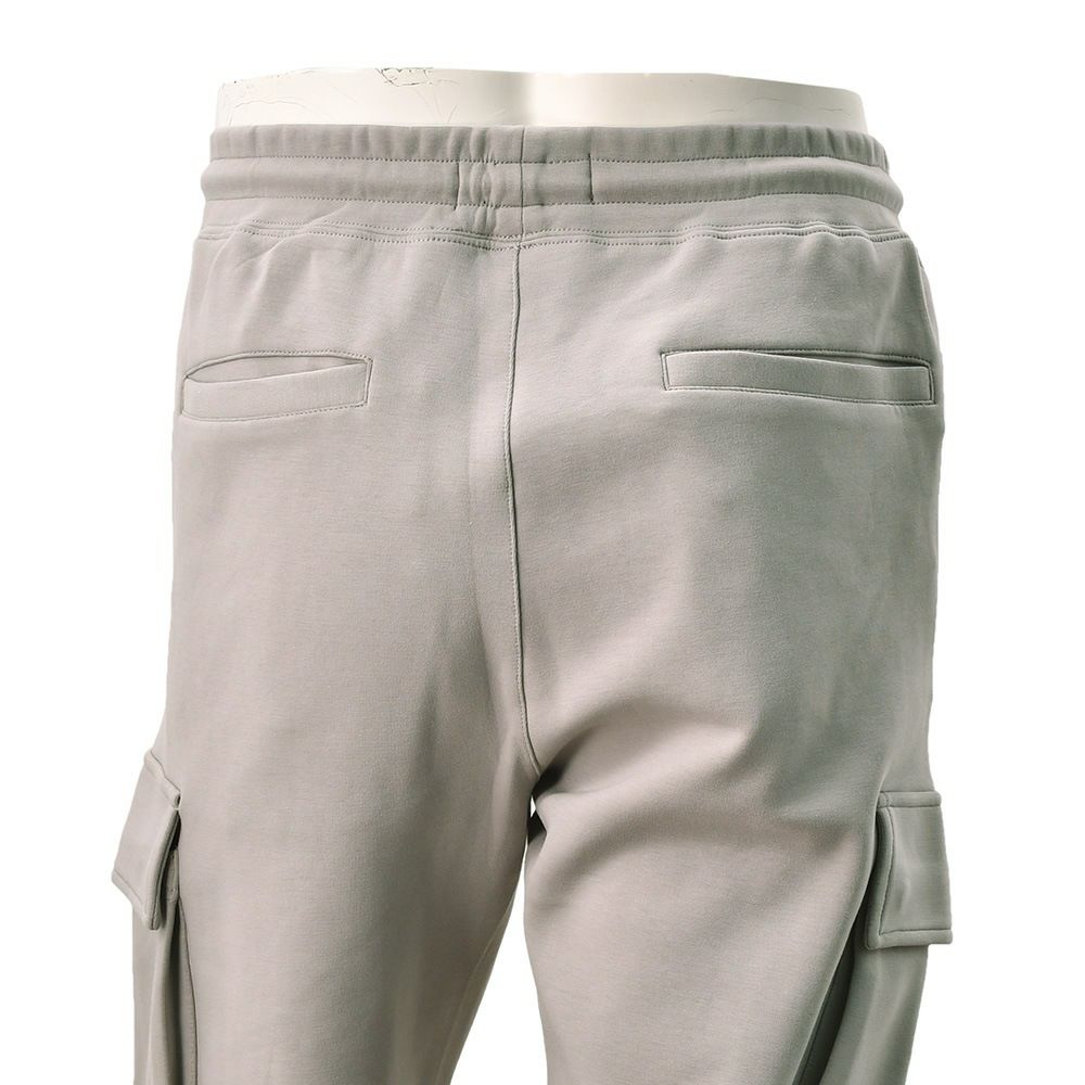 リプレイREPLAYジョガーパンツメンズカーゴジョガーコットンポリエステルグレージュ裾リブスポーツジムジャージ国内正規品でらでら公式ブランド