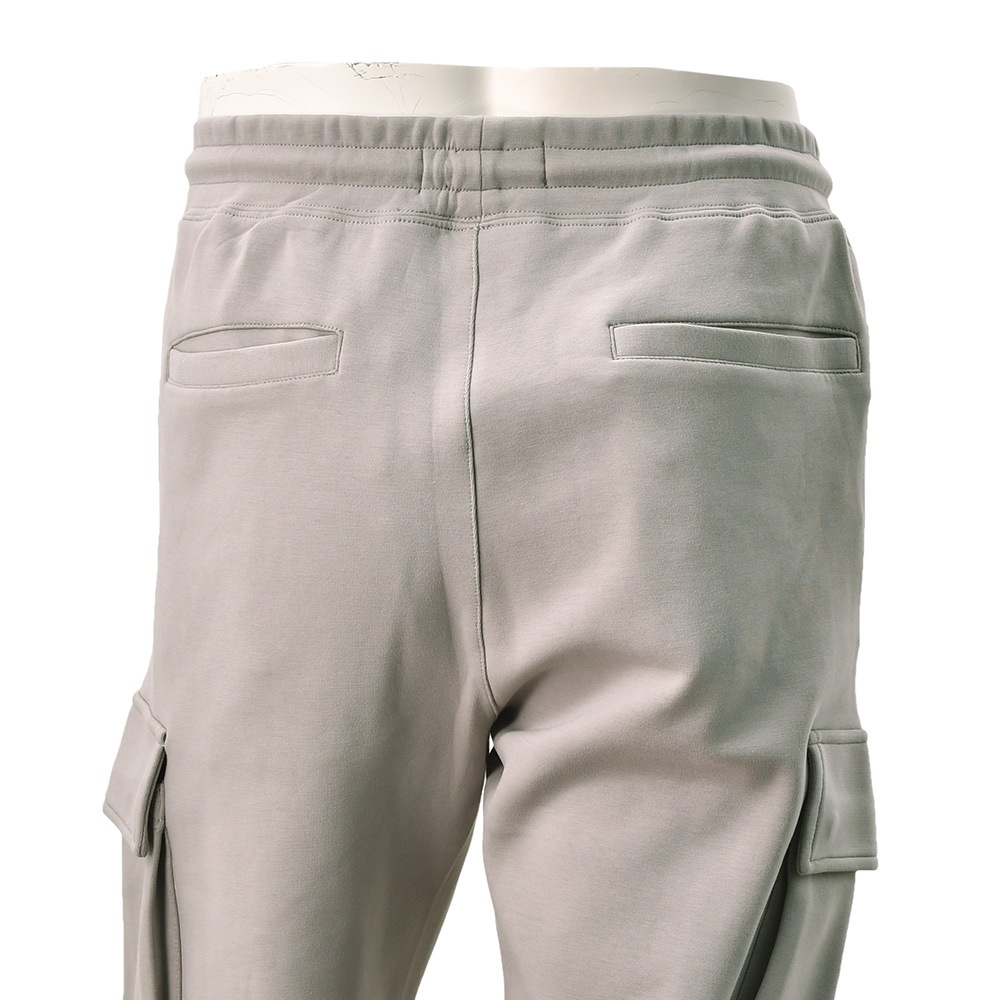 リプレイREPLAYジョガーパンツメンズカーゴジョガーコットンポリエステルグレージュ裾リブスポーツジムジャージ国内正規品でらでら公式ブランド