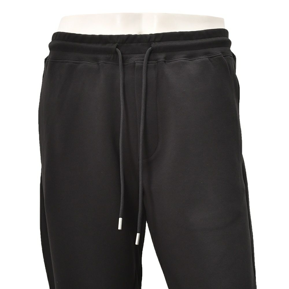 リプレイREPLAYジョガーパンツメンズスポーツジムジャージコットンポリエステルブラック黒裾リブ国内正規品でらでら公式ブランド