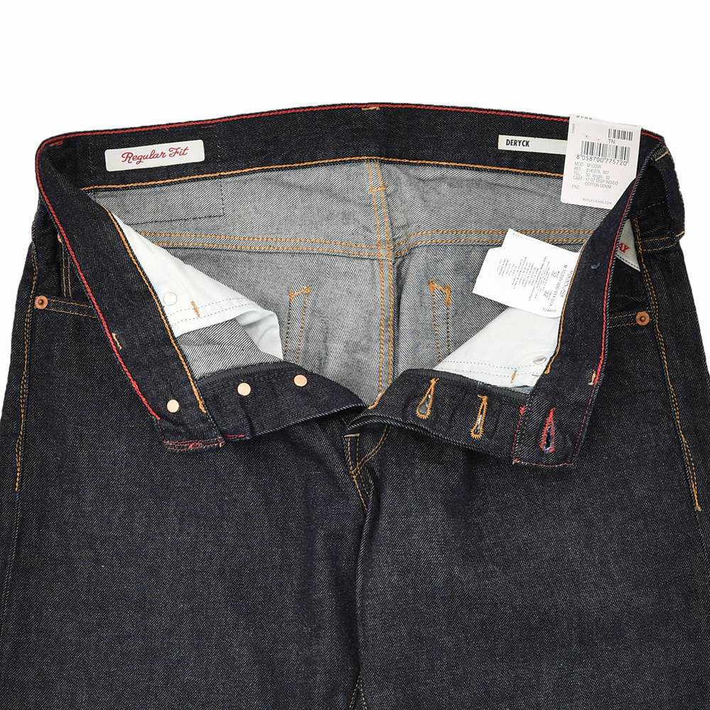 リプレイREPLAYジーンズメンズリジットデニムデリックDERYCKコットン100%インディゴ国内正規品でらでら公式ブランド