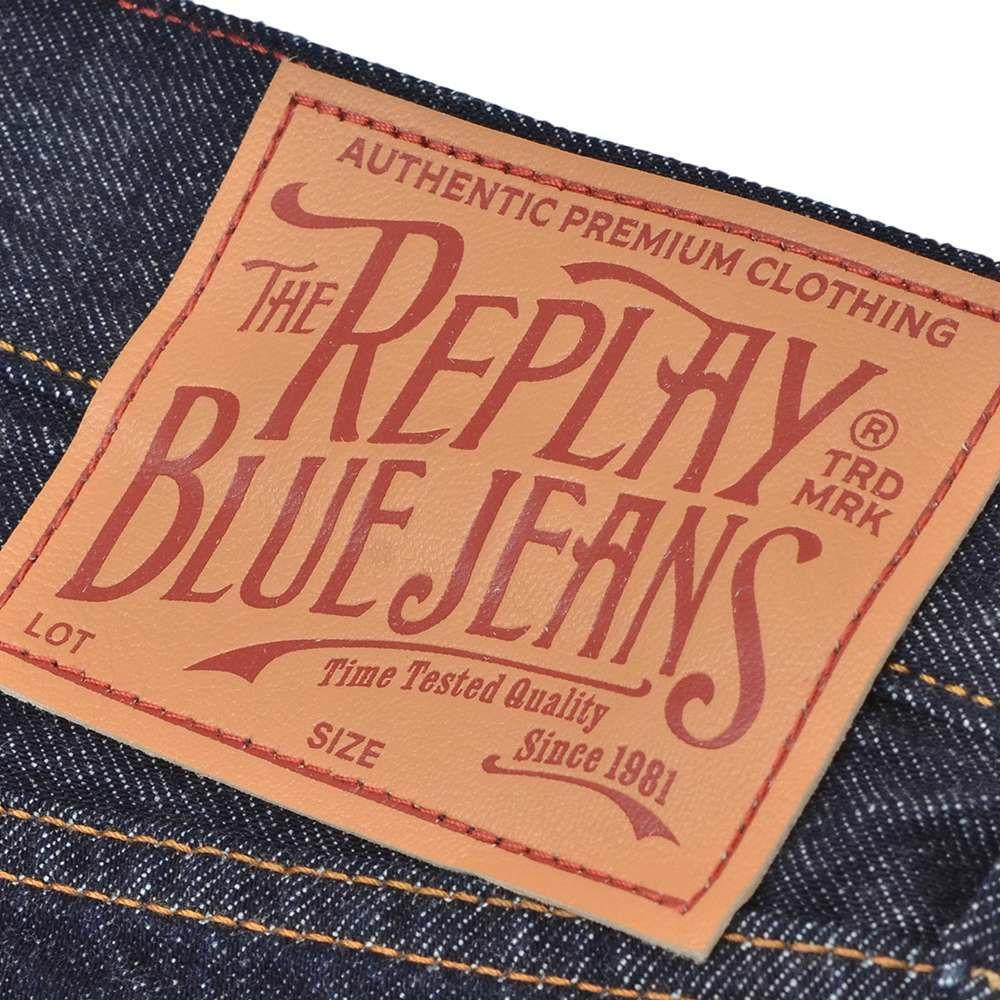 リプレイREPLAYジーンズメンズリジットデニムデリックDERYCKコットン100%インディゴ国内正規品でらでら公式ブランド