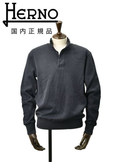 HERNO ヘルノ RESORT リゾート コットン スウェットシャツ ヘルノリゾート HERNO RESORT 長袖トレーナー メンズ スウェット