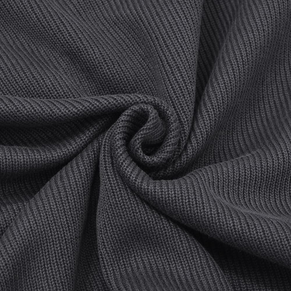 ヘルノリゾートHERNORESORTスタンドネックニットウェアメンズJL00002URコットン100%ネイビー紺フライフロント国内正規品でらでら公式ブランド