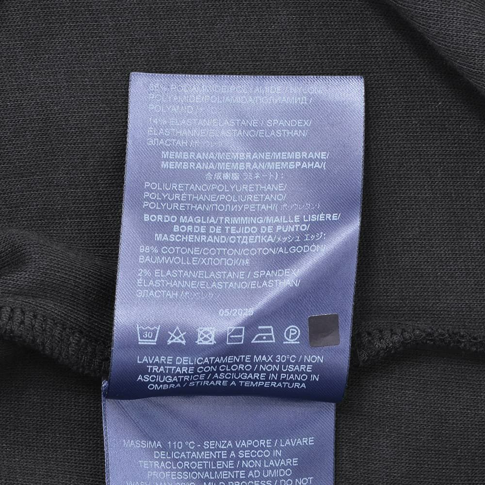 ヘルノリゾートHERNORESORTスタンドネックニットウェアメンズJL00002URコットン100%ネイビー紺フライフロント国内正規品でらでら公式ブランド