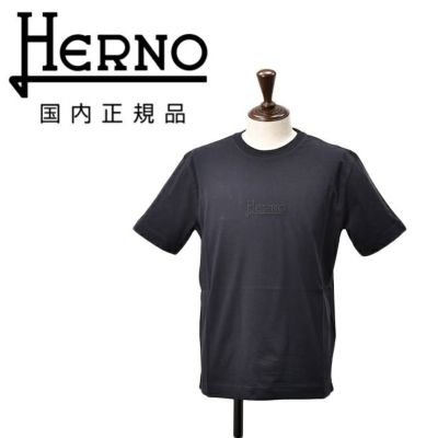 ヘルノ HERNO 半袖Tシャツ メンズ クルーネックカットソー コットン