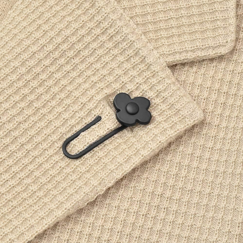 ラルディーニLARDINIニットジャケットメンズ2つ釦シングルフロントALJM56ウール100%ベージュカーディガンブート二エール付国内正規品でらでら公式ブランド