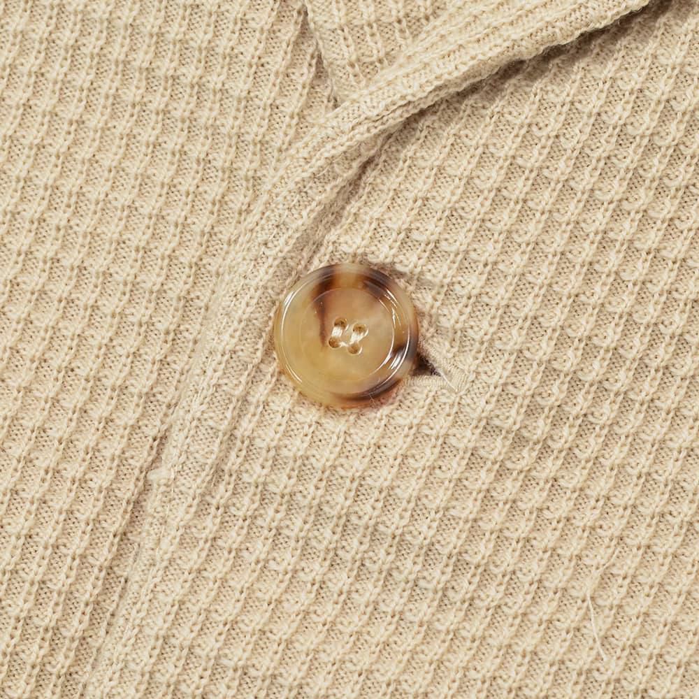 ラルディーニLARDINIニットジャケットメンズ2つ釦シングルフロントALJM56ウール100%ベージュカーディガンブート二エール付国内正規品でらでら公式ブランド