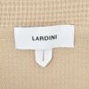 ラルディーニLARDINIニットジャケットメンズ2つ釦シングルフロントALJM56ウール100%ベージュカーディガンブート二エール付国内正規品でらでら公式ブランド