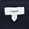 ラルディーニLARDINIニットジャケットメンズ2つ釦シングルフロントALJM56ウール100%ネイビーカーディガンブート二エール付国内正規品でらでら公式ブランド