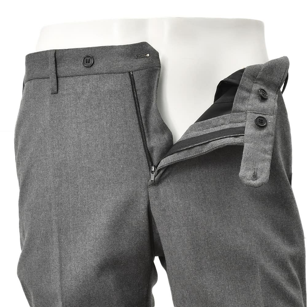 インコテックスINCOTEXスラックスメンズウールパンツ35型ウールポリエステルテクノウールサキソニーミドルグレースリムフィット国内正規品でらでら公式ブランド